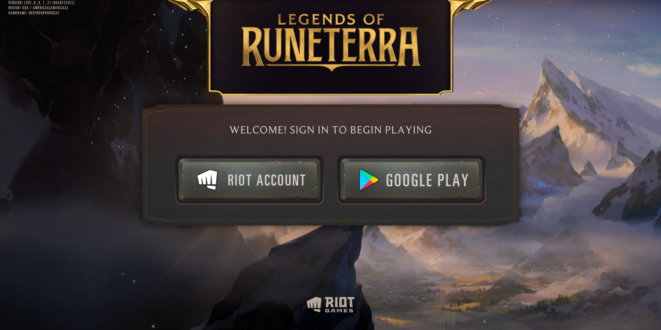 How Do I Upgrade to a Riot Account? - Legends of Runeterra – Legends of  Runeterra Support