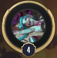Legends of Runeterra Player Support - An image of Jinx's Champion Level icon.PNG